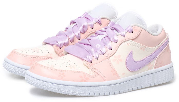 (W) Zapatillas Air Jordan 1 Low 'OKHR Ribbon Fox - Soñador y Tierno' AO9944-111(Team拾玖-丝带拼色女) Lookbook (W) Zapatillas Air Jordan 1 Low 'OKHR Ribbon Fox - Soñador y Tierno' AO9944-111(Team拾玖-丝带拼色女)