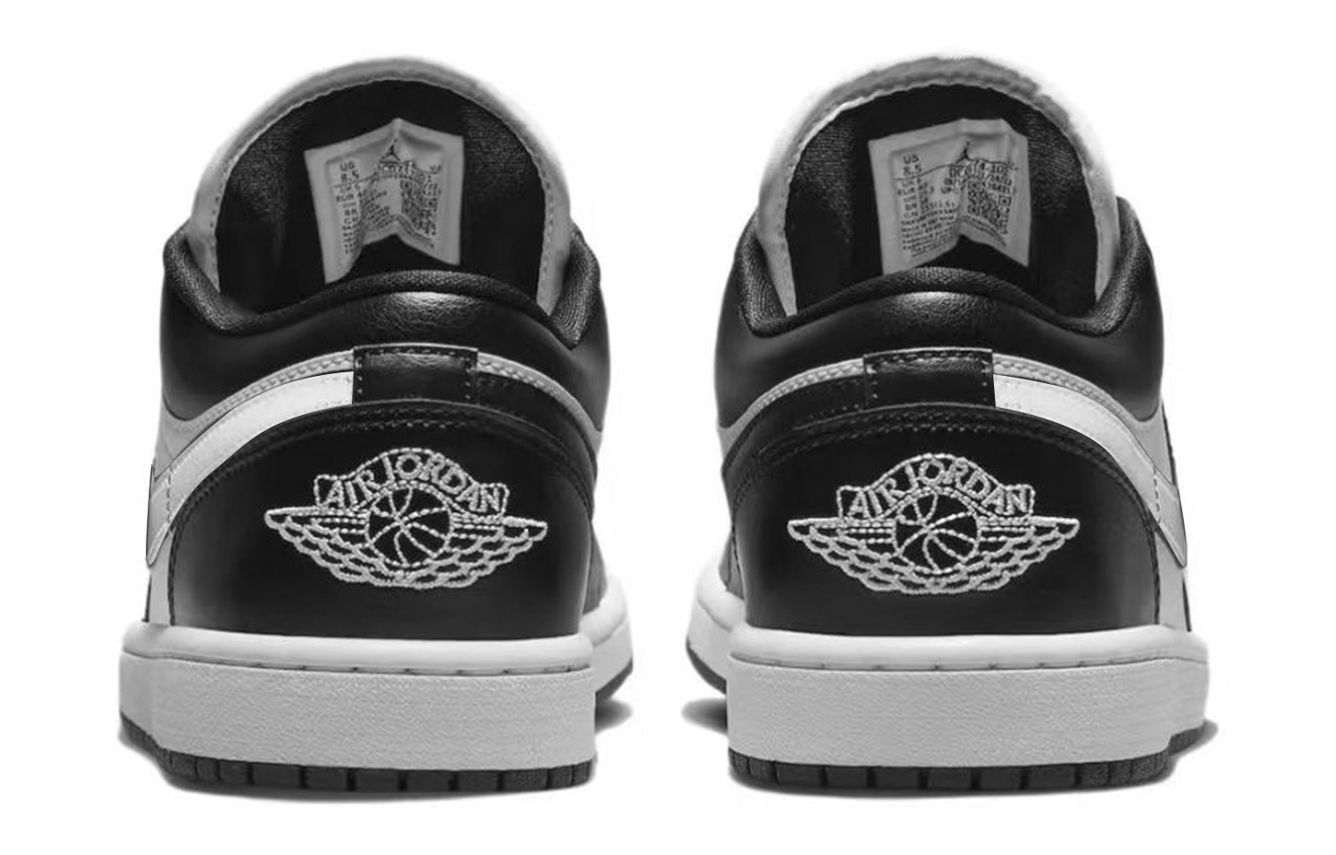 Shop (W) [Kasut Custom] Air Jordan 1 Low 'Panda' DC0774-101-453035