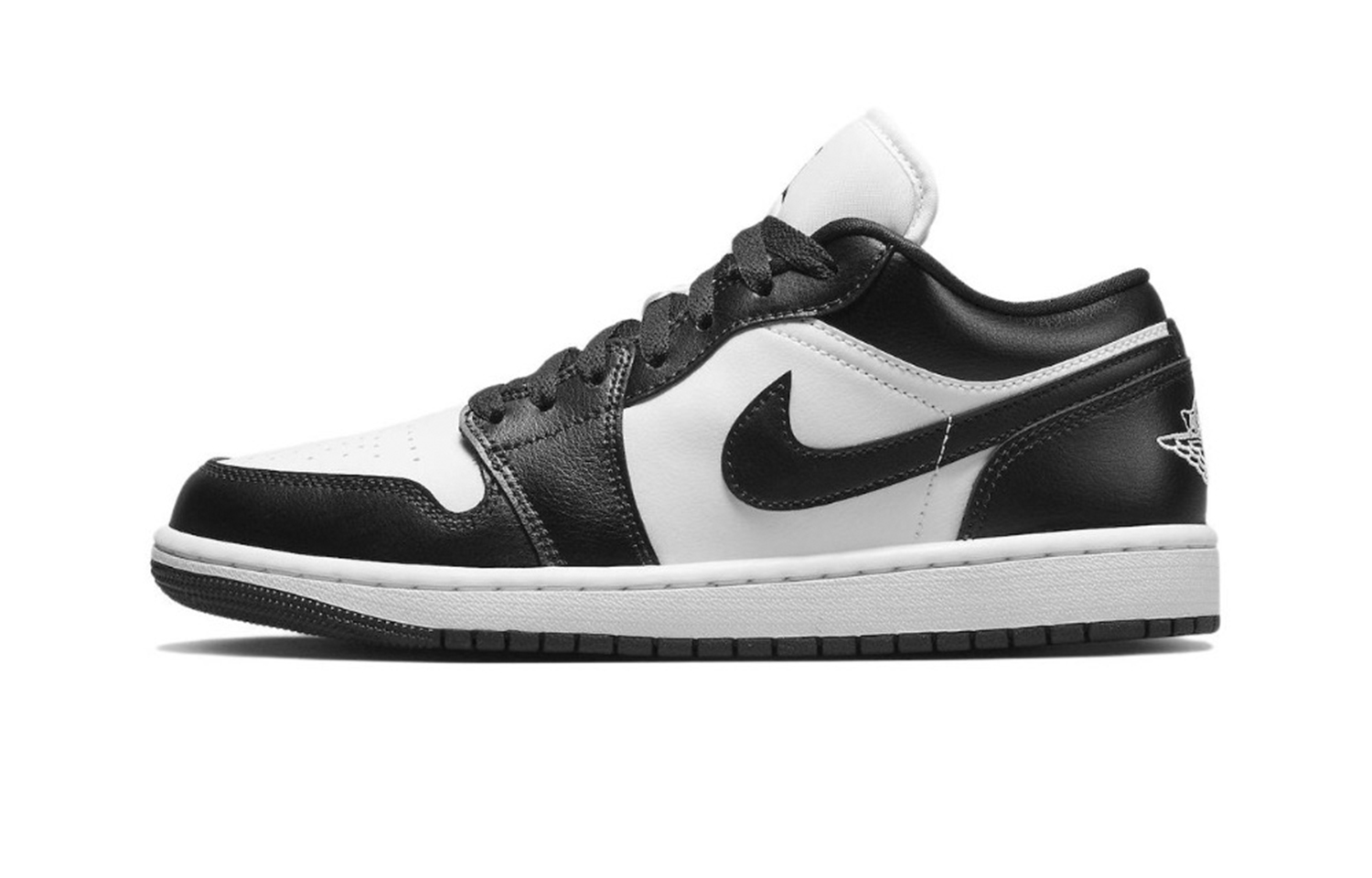 Details for (W) [Kasut Custom] Air Jordan 1 Low 'Panda' DC0774-101-453035