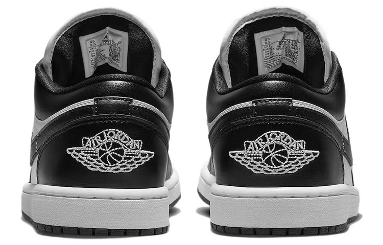 Shop 【定制球鞋】 Jordan Air Jordan 1 熊貓 新中式國風 仙鶴松山 日出東山 低幫 復古籃球鞋 女款 黑白