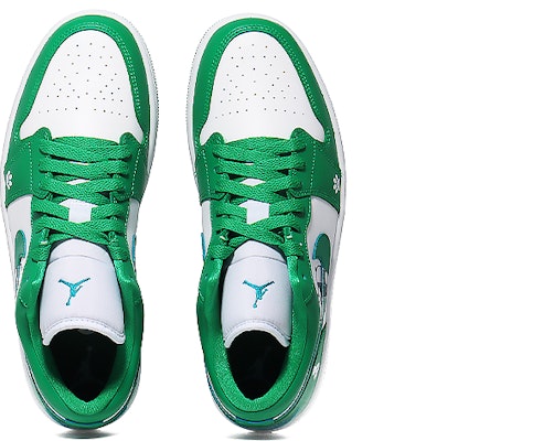 【訂製球鞋】 Jordan Air Jordan 1 新中式 趴趴熊貓 減震防滑耐磨 低幫 復古籃球鞋 女款 白綠藍 Shop 【訂製球鞋】 Jordan Air Jordan 1 新中式 趴趴熊貓 減震防滑耐磨 低幫 復古籃球鞋 女款 白綠藍