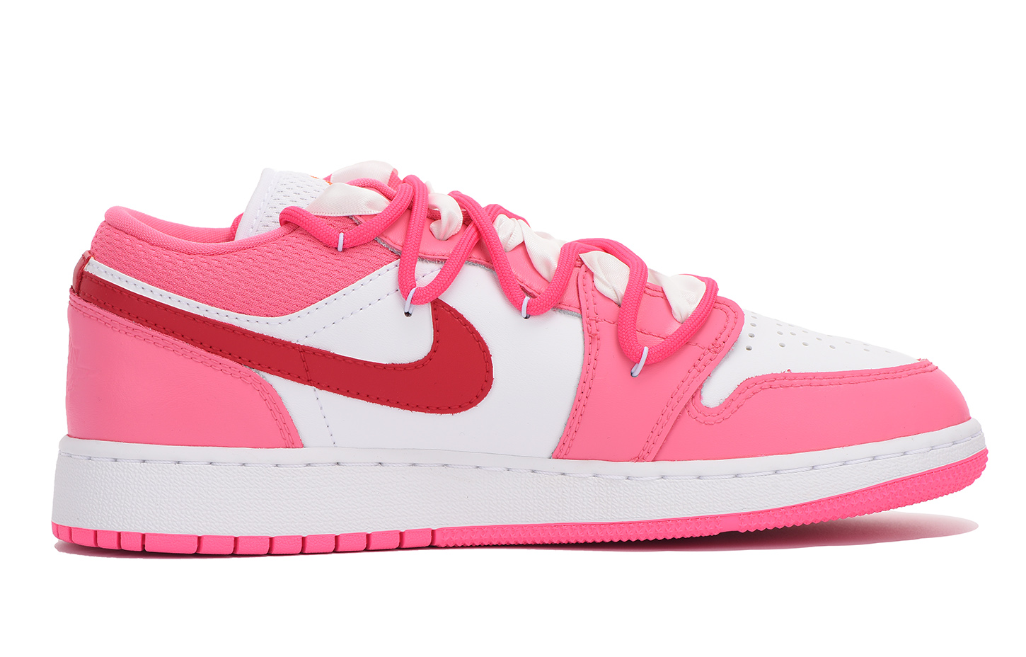 Order (W) 【カスタムシューズ】(女性) エア ジョーダン 1 ロー 'ピンクチェスナット分解' DR9498-168(Team拾伍-女款粉三)