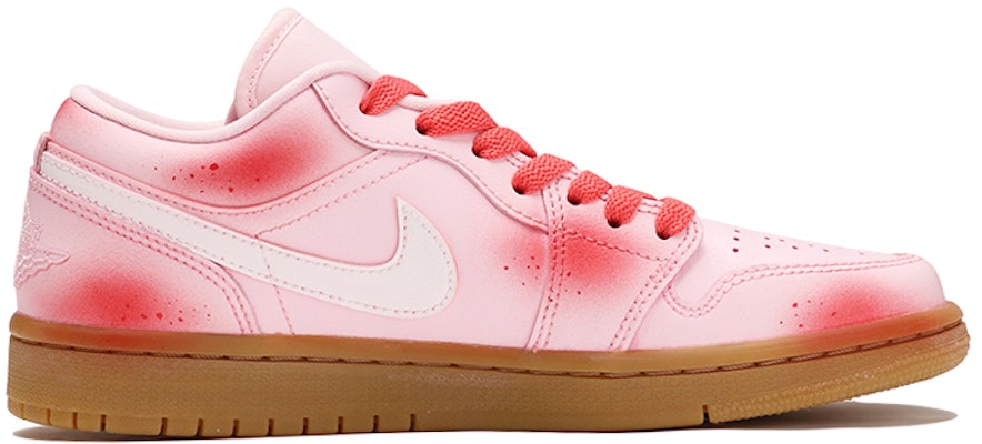 (W) 에어 조던 1 로우 '핑크 껌 그라데이션 딸기' (커스텀) DC0774-601(TeamThree-女款草莓粉色) Order (W) 에어 조던 1 로우 '핑크 껌 그라데이션 딸기' (커스텀) DC0774-601(TeamThree-女款草莓粉色)