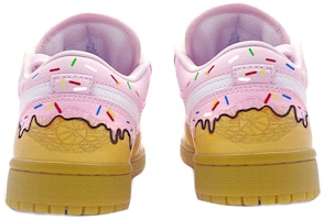 (W) 에어 조던 1 로우 '핑크 껌' 커스텀 슈즈 DC0774-601(Team-柒女款粉红甜甜圈) Purchase (W) 에어 조던 1 로우 '핑크 껌' 커스텀 슈즈 DC0774-601(Team-柒女款粉红甜甜圈)