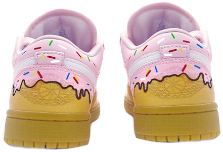 (W) カスタムシューズ (女性用) エア ジョーダン1 ロー 'ピンクガム' DC0774-601(Team-柒女款粉红甜甜圈) Purchase (W) カスタムシューズ (女性用) エア ジョーダン1 ロー 'ピンクガム' DC0774-601(Team-柒女款粉红甜甜圈)