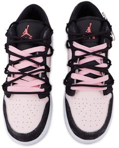 (W) 【カスタムシューズ】(女性用) エアジョーダン1 ロー 'ピンクパペット' DX4374-008(Team17-蜜桃微醺) Shop (W) 【カスタムシューズ】(女性用) エアジョーダン1 ロー 'ピンクパペット' DX4374-008(Team17-蜜桃微醺)