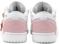 Shop 【訂製球鞋】Jordan Air Jordan 1 Low 絎縫 小香風 蝴蝶結 限定禮盒 低筒 復古籃球鞋 女款 粉白