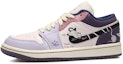 Buy (W) 에어 조던 1 로우 '퍼플 핑크 블랙' 커스텀 (Air Jordan 1 Low '퍼플 핑크 블랙' 커스텀) DZ2768-651(Team10-毛线猫女QD)