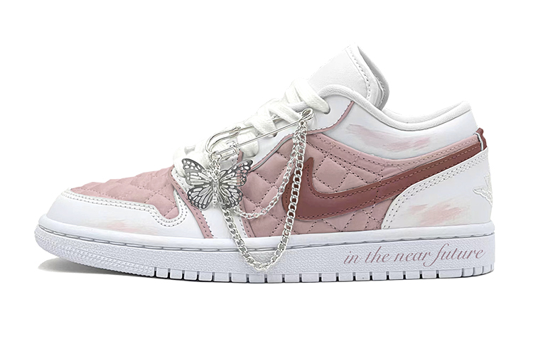 Order (W) 에어 조던 1 로우 '퀼트 핑크 나비' (Air Jordan 1 Low 'Quilt Pink Butterfly') DB6480-100(TeamS-粉色蝴蝶S-BOX)