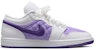(W) 에어 조던 1 로우 '퀼트 보라 화이트' (커스텀) DB6480-100(TeamY-女款小香奈儿紫白)