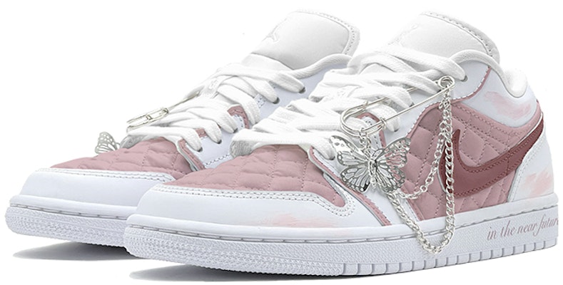 (W) 에어 조던 1 로우 '퀼트 핑크 나비' (Air Jordan 1 Low 'Quilt Pink Butterfly') DB6480-100(TeamS-粉色蝴蝶S-BOX) Shop (W) 에어 조던 1 로우 '퀼트 핑크 나비' (Air Jordan 1 Low 'Quilt Pink Butterfly') DB6480-100(TeamS-粉色蝴蝶S-BOX)