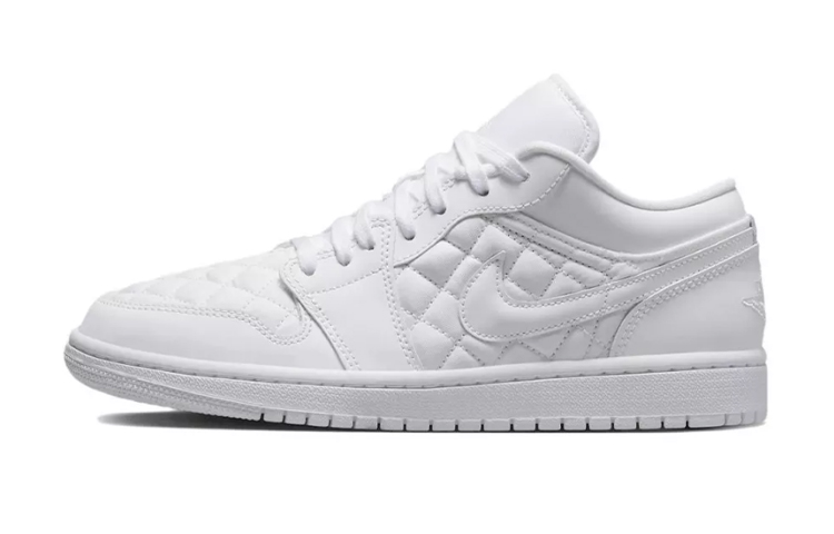 Details for (W) [定制鞋款] Air Jordan 1 Low '珍珠链白色绗缝' DB6480-100(Team37-女款香芋风情)