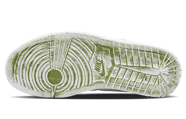 Purchase (W) [Sepatu Kustom] Air Jordan 1 Low 'Quilted Triple White' Putih Polos DB6480-100(TeamY-女款小香奈儿粉绿)