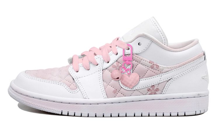 Order (W) 에어 조던 1 로우 '사쿠라 블러쉬' (커스텀) DB6480-100(Team拾玖-浪漫樱花S-BOX）