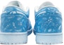 Shop 【定制球鞋】Jordan Air Jordan 1 Low 浸染 刮刮樂 特殊鞋盒款 低筒 籃球鞋 女款 冰藍