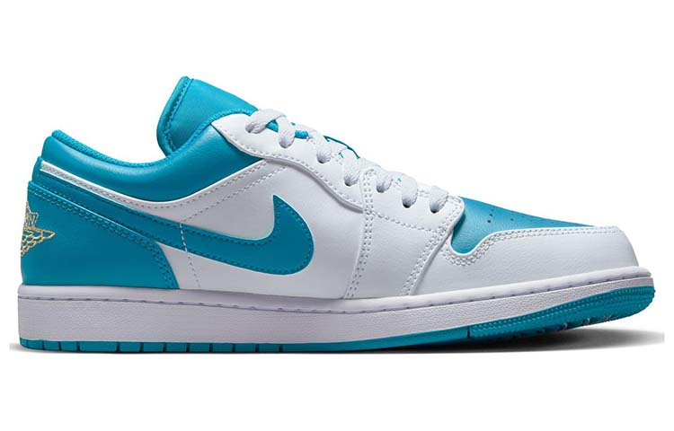 Order (W) [Sepatu Kustom] Air Jordan 1 Low 'Sky Blue Blossom' 553560-174(Team56-雪绵松润)