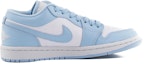 Order (W) 커스텀 에어 조던 1 로우 '스노플레이크-UNC 블루' DC0774-141(Team10-冬季雪景)