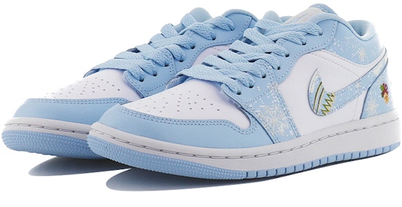 (W) カスタムAJ1 Low「雪片-UNCブルー」 DC0774-141(Team10-冬季雪景) Lookbook (W) カスタムAJ1 Low「雪片-UNCブルー」 DC0774-141(Team10-冬季雪景)