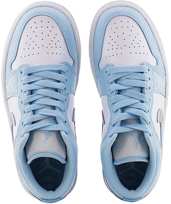 (W) 커스텀 에어 조던 1 로우 '스노플레이크-UNC 블루' DC0774-141(Team10-冬季雪景) Shop (W) 커스텀 에어 조던 1 로우 '스노플레이크-UNC 블루' DC0774-141(Team10-冬季雪景)