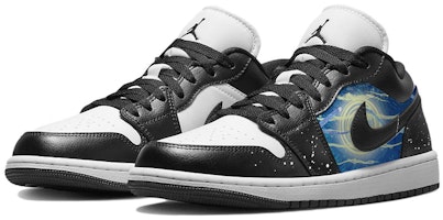 【訂製籃球鞋】 Jordan Air Jordan 1 星際迷航 星空夜色 耐磨防滑 低筒 復古籃球鞋 女款 黑白熊貓 Shop 【訂製籃球鞋】 Jordan Air Jordan 1 星際迷航 星空夜色 耐磨防滑 低筒 復古籃球鞋 女款 黑白熊貓