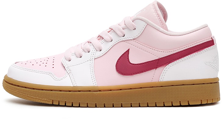 custom-shoes-women-air-jordan-1-low-strawberry-cookie