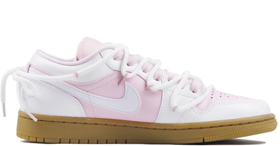 (W) 에어 조던 1 로우 '딸기 아이스크림' 커스텀 슈즈 DC0774-601(TeamJ-夏日草莓冰) Lookbook (W) 에어 조던 1 로우 '딸기 아이스크림' 커스텀 슈즈 DC0774-601(TeamJ-夏日草莓冰)
