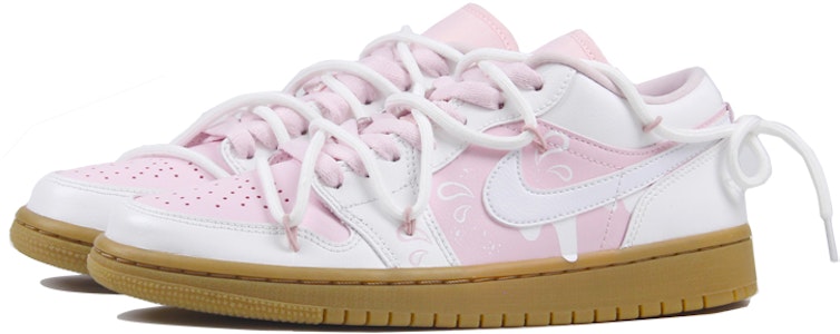 (W) 에어 조던 1 로우 '딸기 아이스크림' 커스텀 슈즈 DC0774-601(TeamJ-夏日草莓冰) Shop (W) 에어 조던 1 로우 '딸기 아이스크림' 커스텀 슈즈 DC0774-601(TeamJ-夏日草莓冰)