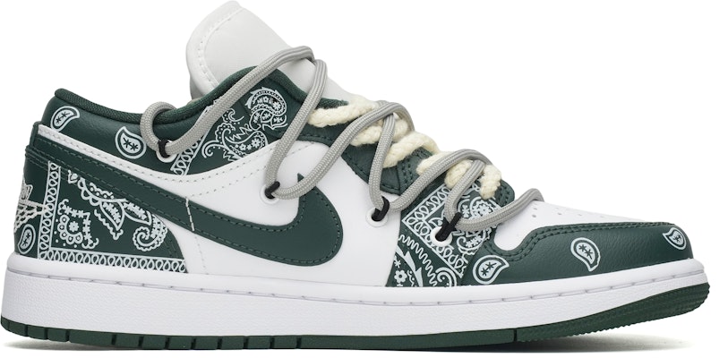 (W) 커스텀 에어 조던 1 로우 '캐슈 플라워' DC0774-113(Team35-街舞腰果花) Order (W) 커스텀 에어 조던 1 로우 '캐슈 플라워' DC0774-113(Team35-街舞腰果花)