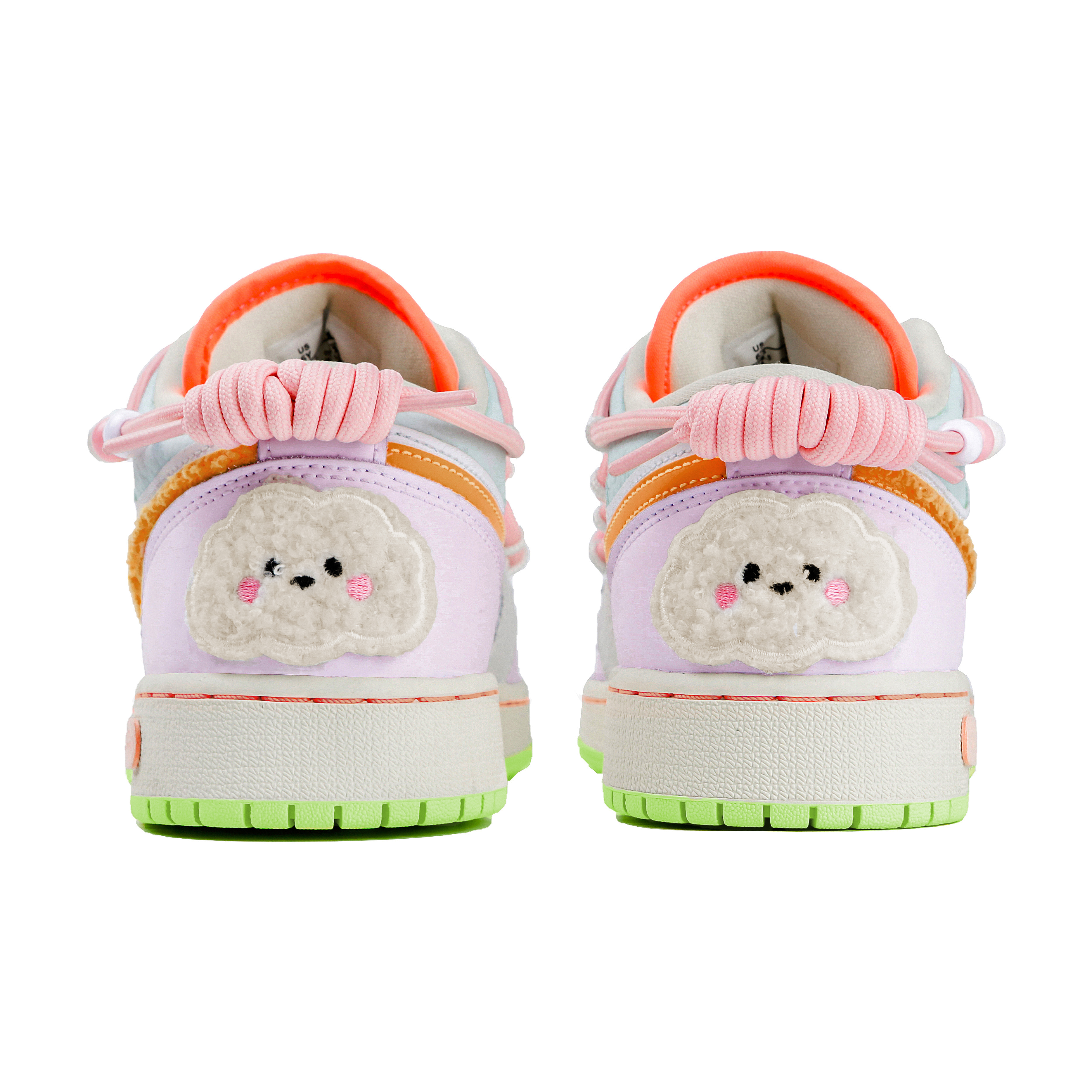 Shop (W) [Sepatu Custom] Air Jordan 1 Low 'Summer Sweetheart' FB1835-181(Team4-女款夏日甜心)