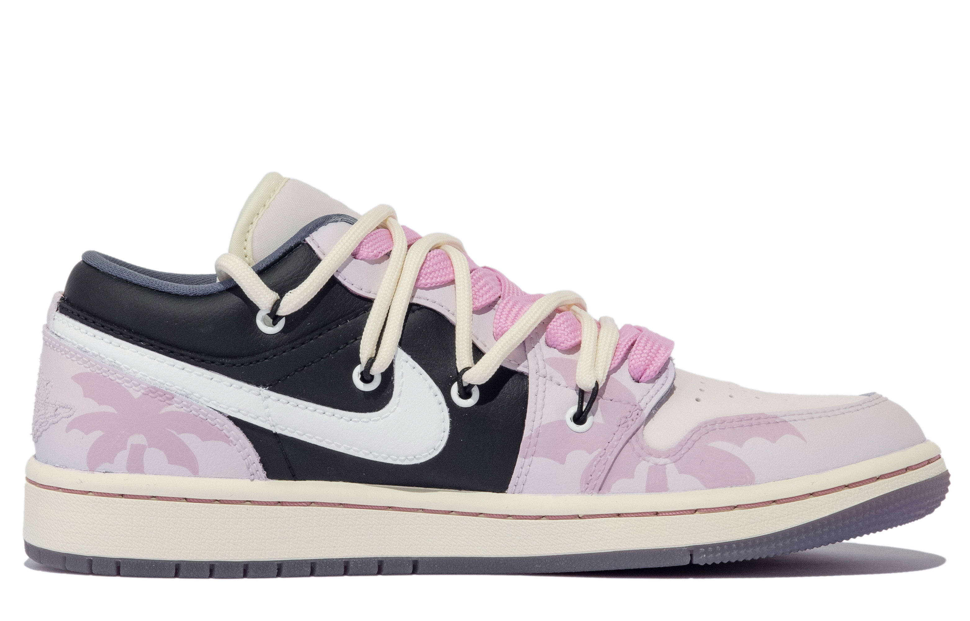 Order (W) Zapatillas Air Jordan 1 Low 'Sweet Cool Pixel Rosa Palma Negro' DZ2768-651(TeamM-女款心动stars)