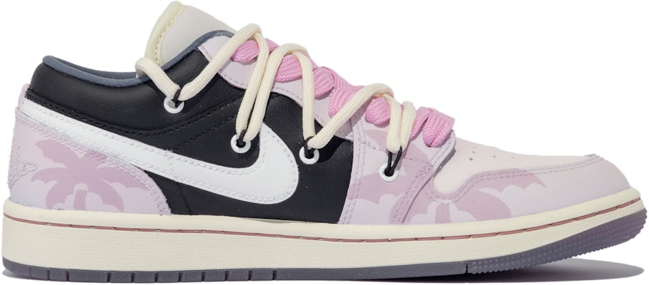 (W) 에어 조던 1 로우 '픽셀 핑크 블랙' (커스텀) DZ2768-651(TeamM-女款心动stars) Order (W) 에어 조던 1 로우 '픽셀 핑크 블랙' (커스텀) DZ2768-651(TeamM-女款心动stars)