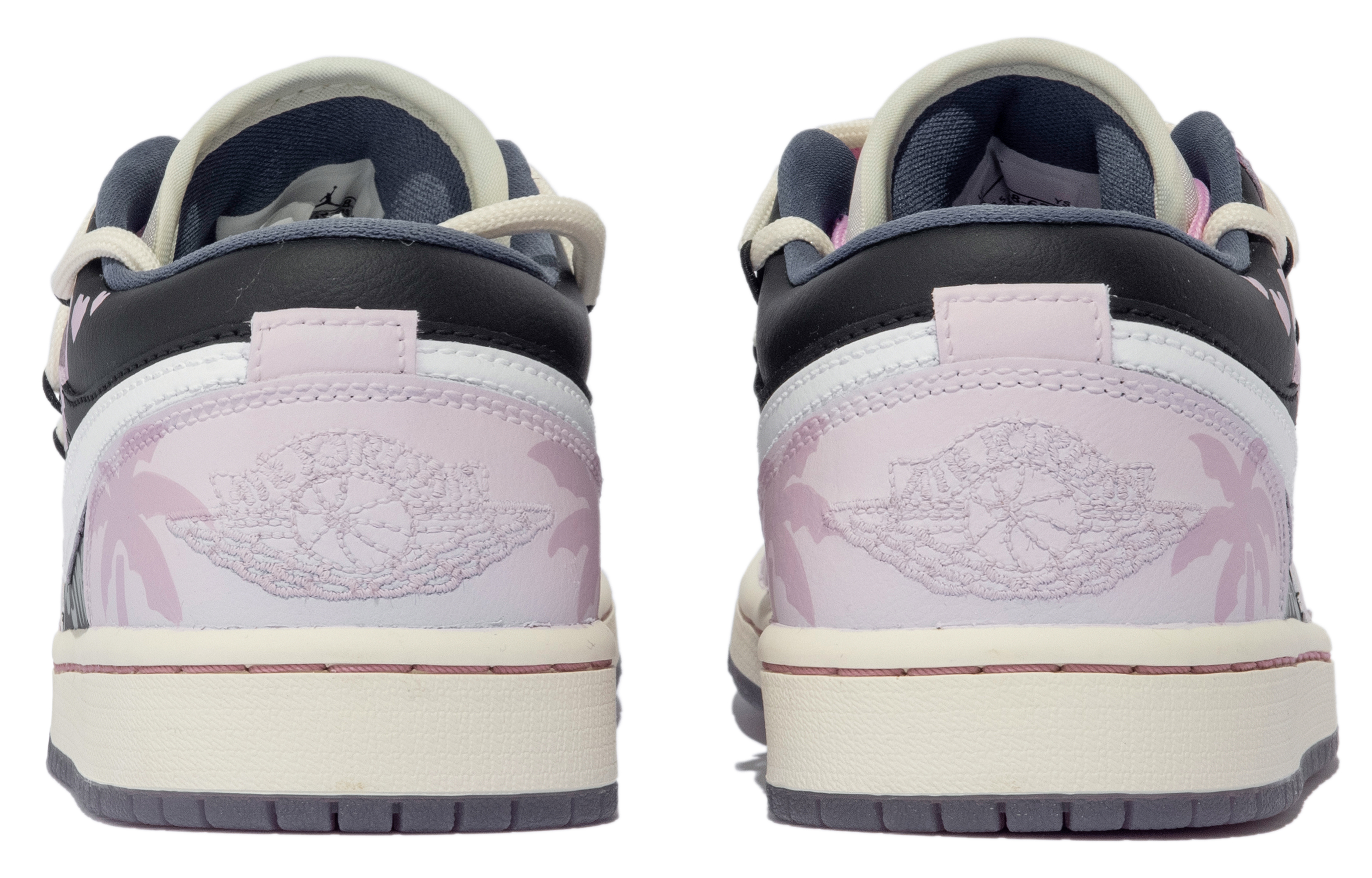 Shop (W) Zapatillas Air Jordan 1 Low 'Sweet Cool Pixel Rosa Palma Negro' DZ2768-651(TeamM-女款心动stars)