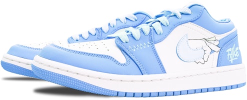 【訂製球鞋】Jordan Air Jordan 1 TAKE 北卡藍 大學藍 簡約時尚 潮流 小清新 防滑耐磨 低筒 復古籃球鞋 女款 藍白 Shop 【訂製球鞋】Jordan Air Jordan 1 TAKE 北卡藍 大學藍 簡約時尚 潮流 小清新 防滑耐磨 低筒 復古籃球鞋 女款 藍白