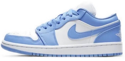 【訂製球鞋】Jordan Air Jordan 1 TAKE 北卡藍 大學藍 簡約時尚 潮流 小清新 防滑耐磨 低筒 復古籃球鞋 女款 藍白 Sizing 【訂製球鞋】Jordan Air Jordan 1 TAKE 北卡藍 大學藍 簡約時尚 潮流 小清新 防滑耐磨 低筒 復古籃球鞋 女款 藍白