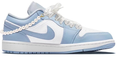 (W) カスタムAJ1ロー "ユニバーシティブルーパール" DC0774-050(TeamY-女款小香儿大学蓝) Order (W) カスタムAJ1ロー "ユニバーシティブルーパール" DC0774-050(TeamY-女款小香儿大学蓝)