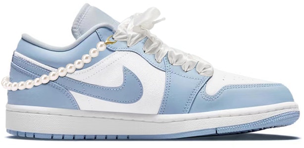 (W) カスタムAJ1ロー "ユニバーシティブルーパール" DC0774-050(TeamY-女款小香儿大学蓝) Order (W) カスタムAJ1ロー "ユニバーシティブルーパール" DC0774-050(TeamY-女款小香儿大学蓝)