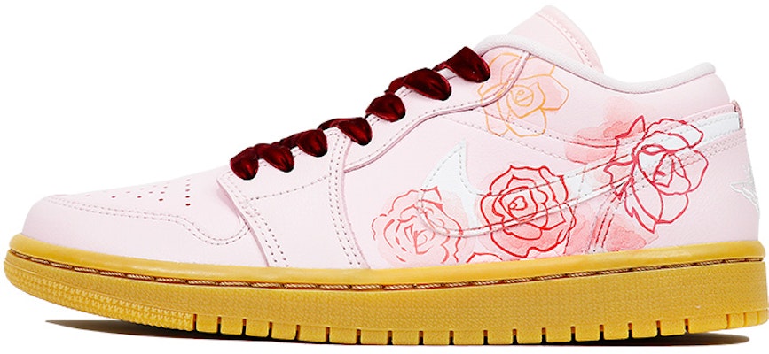 (W) 에어 조던 1 로우 '발렌타인 핑크 검' (Air Jordan 1 Low 'Valentine Pink Gum') DC0774-601(TeamThree-女款情人节红粉) Buy (W) 에어 조던 1 로우 '발렌타인 핑크 검' (Air Jordan 1 Low 'Valentine Pink Gum') DC0774-601(TeamThree-女款情人节红粉)