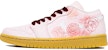 (W) 에어 조던 1 로우 '발렌타인 핑크 검' (Air Jordan 1 Low 'Valentine Pink Gum') DC0774-601(TeamThree-女款情人节红粉)