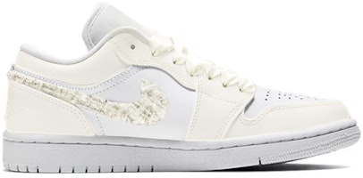 (W) 【カスタムシューズ】(女性用) エア ジョーダン 1 ロー「バレンタインデー・ボウ&ハート」 AO9944-111(Team叁-女款涂鸦贴布小香风) Order (W) 【カスタムシューズ】(女性用) エア ジョーダン 1 ロー「バレンタインデー・ボウ&ハート」 AO9944-111(Team叁-女款涂鸦贴布小香风)