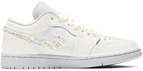 【定制球鞋】Jordan Air Jordan 1 Low 玩鞋 低筒 蝴蝶結 愛心 絲帶 毛呢 情人節 低筒 復古籃球鞋 女款 白黑 Order 【定制球鞋】Jordan Air Jordan 1 Low 玩鞋 低筒 蝴蝶結 愛心 絲帶 毛呢 情人節 低筒 復古籃球鞋 女款 白黑