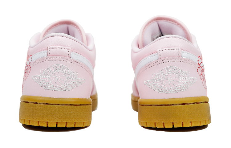 Purchase (W) [Kasut Tersuai] Air Jordan 1 Low 'Valentine's Day Pink Gum' DC0774-601(TeamThree-女款情人节红粉)