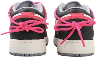 (W) 커스텀 에어 조던 1 로우 '빈티지 그레이-라즈베리 핑크' 553560-053(Team33-树莓粉-女款-黑白粉) Shop (W) 커스텀 에어 조던 1 로우 '빈티지 그레이-라즈베리 핑크' 553560-053(Team33-树莓粉-女款-黑白粉)