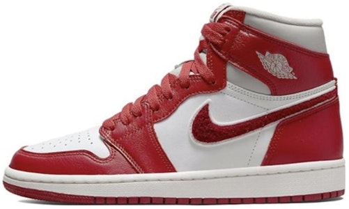 (W) 에어 조던 1 로우 '웨딩 펄 그레이-화이트-레드' (커스텀) DJ4891-061(Team拾玖-挚爱一生S-BOX) Sizing (W) 에어 조던 1 로우 '웨딩 펄 그레이-화이트-레드' (커스텀) DJ4891-061(Team拾玖-挚爱一生S-BOX)