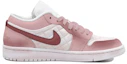 Order (W) Zapatillas Air Jordan 1 Low 'Blanco-Rosa Corazón Tie-Dye' DB6480-100(Team拾玖-粉色爱心S-BOX)