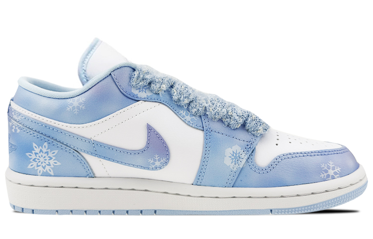 Order (W) [定制鞋款] Air Jordan 1 Low '白蓝中国新年冰雪' DC0774-141(Team叁-女款AJ冰雪奇缘QD)