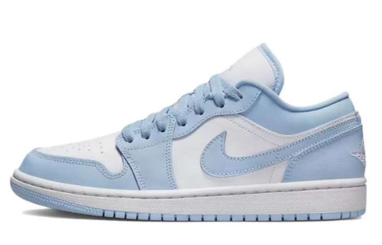 Sizing (W) [定制鞋款] Air Jordan 1 Low '白蓝中国新年冰雪' DC0774-141(Team叁-女款AJ冰雪奇缘QD)