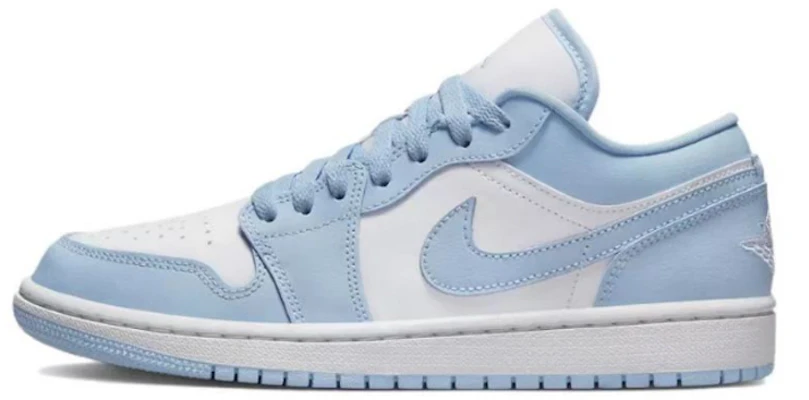 【定制球鞋】 Jordan Air Jordan 1 Low 是在玩鞋 冰雪 CNY 新年 聖誕 漸變 低幫 復古籃球鞋 女款 白藍 Sizing 【定制球鞋】 Jordan Air Jordan 1 Low 是在玩鞋 冰雪 CNY 新年 聖誕 漸變 低幫 復古籃球鞋 女款 白藍