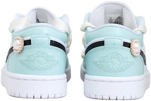 (W) カスタム AJ1 ロー "ホワイトジェムシルク" DB6480-100(Team拾玖-丝绸宝石蓝S-BOX) Shop (W) カスタム AJ1 ロー "ホワイトジェムシルク" DB6480-100(Team拾玖-丝绸宝石蓝S-BOX)