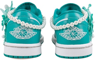 (W) 에어 조던 1 로우 '화이트 그린 블라썸 메쉬' (커스텀) DC0774-132(TeamNine-花枝语) Shop (W) 에어 조던 1 로우 '화이트 그린 블라썸 메쉬' (커스텀) DC0774-132(TeamNine-花枝语)