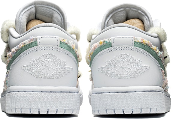 (W) 커스텀 에어 조던 1 로우 '화이트 그린 패치워크' (71 characters) DB6480-100(TeamB-女款小香风白绿) Shop (W) 커스텀 에어 조던 1 로우 '화이트 그린 패치워크' (71 characters) DB6480-100(TeamB-女款小香风白绿)